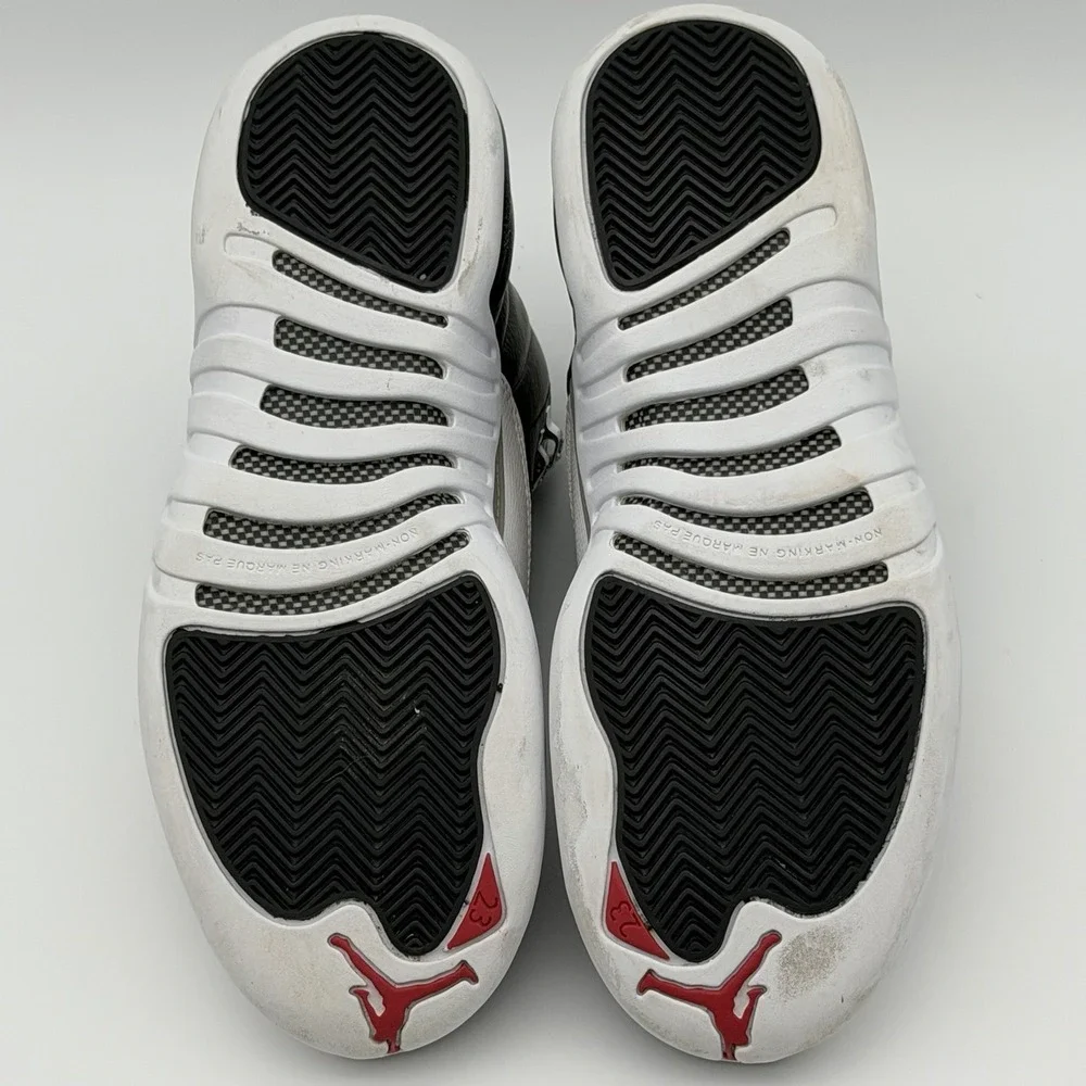 Jordan 12 Retro Playoff GS 2022 Black White 153265-006 Size 6.5Y/8W Clean!‎